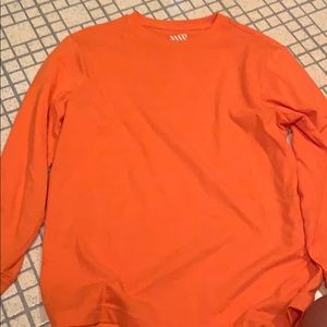 Plain orange Old Navy king sleeve